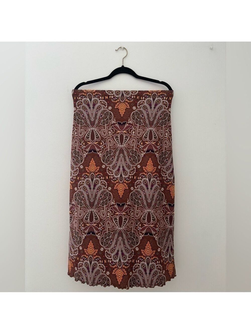 SHEIN Women’s High Waist Damask Print Skirt